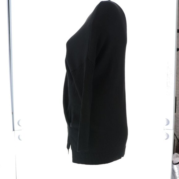 NWT SKINNYGIRL SUNDAZED MOUJ CARDIGAN SWEATER BLACK SMALL - Picture 4 of 14